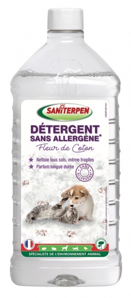 SANITERPEN - D�tergent sans allerg�ne - Fleur de Coton 1 L