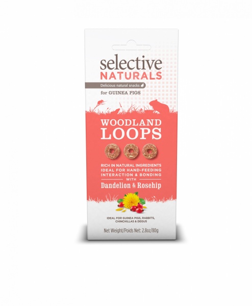 SUPREME - SCIENCE SELECTIVE - Friandises Cochon D\'Inde Woodland Loops Pissenli & �glantier 