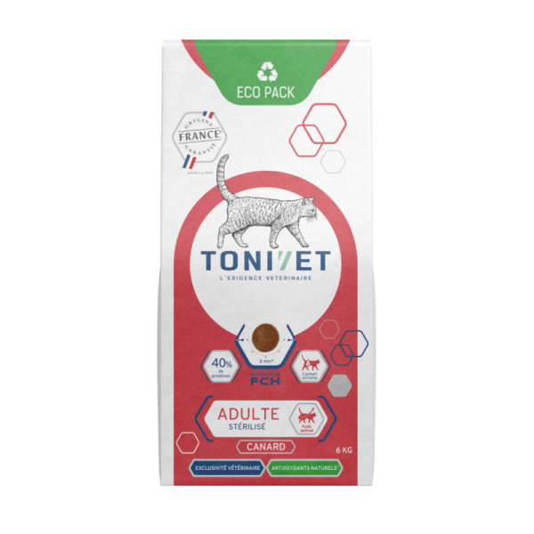 TONIVET� - Chat Adulte st�rilis� au CANARD