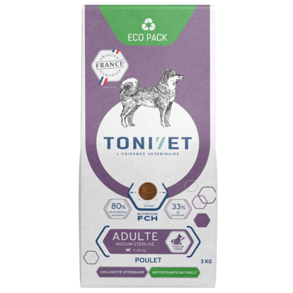 TONIVET� - Chien Adulte Medium St�rilis�