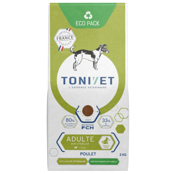 TONIVET� - Chien Adulte St�rilis� - Mini