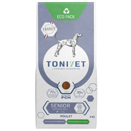 TONIVET® - Chien Senior - Medium & Maxi