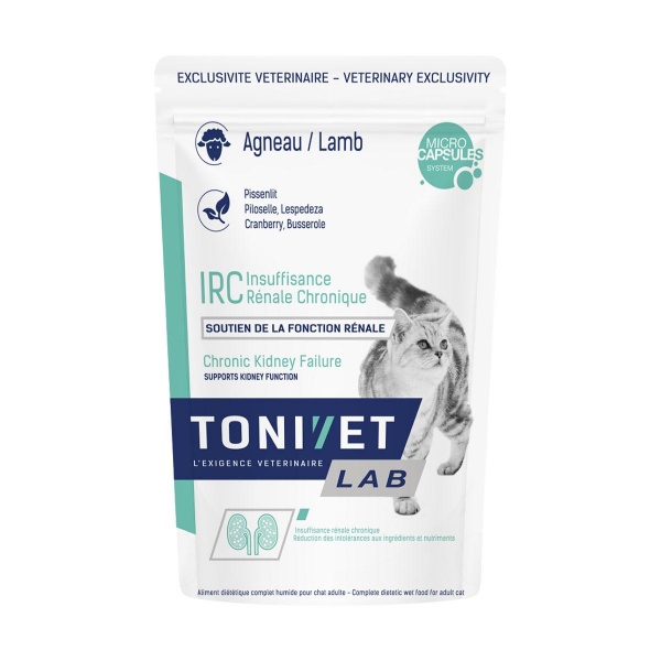 TONIVET� - LAB Chat - Sachet Aliment Complet Humide IRC Agneau