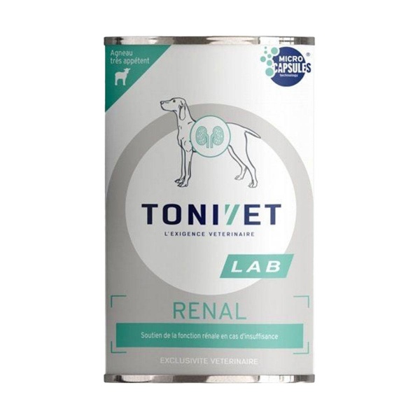 TONIVET� - LAB Chien - Aliment Complet Humide Renal (IRC)