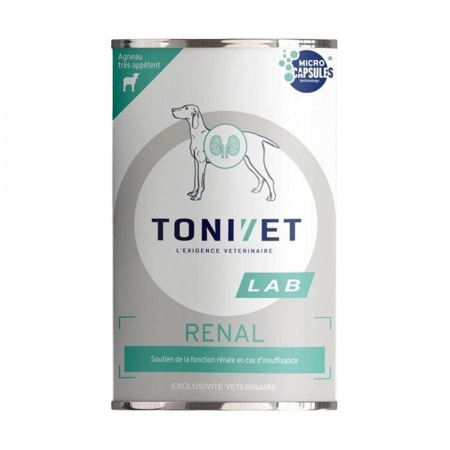 TONIVET&reg; - LAB Chien - Aliment Complet Humide Renal (IRC)