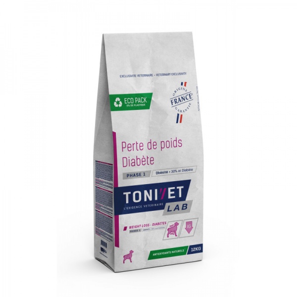 TONIVET� - LAB Chien - Perte de Poids - Diab�te / Phase 1