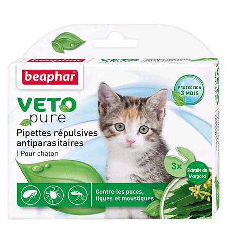V�TOpure - Pipettes r�pulsives antiparasitaire