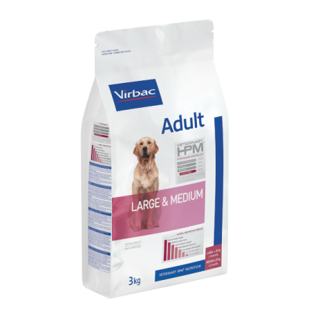 VIRBAC -  ADULT HPM Large & Medium 16 KG