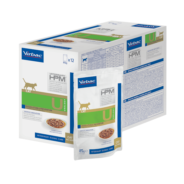 VIRBAC - Chat HPM Urology Dissolution & Pr�vention (Bo�te 12 x 85 g.)