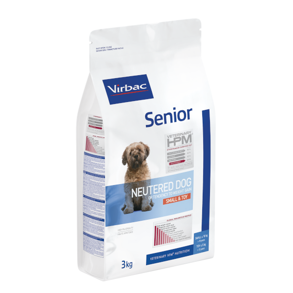 VIRBAC - HPM Dog Neutered S�nior Small & Toy