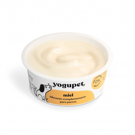 yogupet - Yaourt pour Chien HONEYPET (Sans Lactose & Sans Sucre Ajouté) avec du Miel