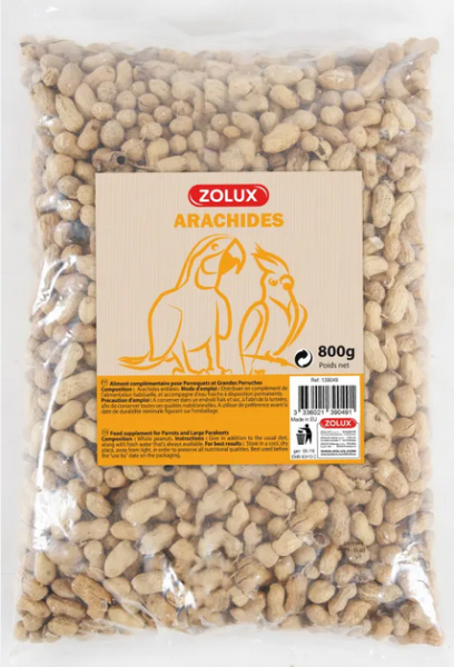 ZOLUX - Arachides enti�res 800 g