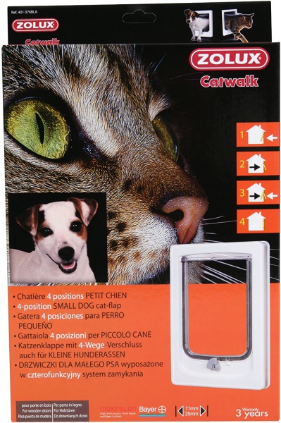 ZOLUX - Catwalk Chati�re porte bois 4 positions petit chien