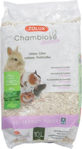 ZOLUX - Chambiose - Liti�re chanvre Nature
