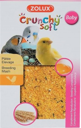 ZOLUX - Crunchy soft - P&acirc;t&eacute;e d\'&eacute;levage jaune