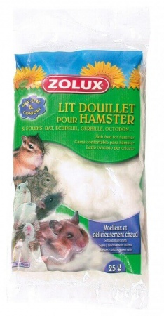 ZOLUX - Lit douillet hamster, souris, rat, écureuil, ...