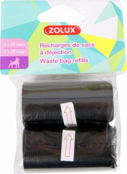 ZOLUX - Sac � dejection recharge 2x20