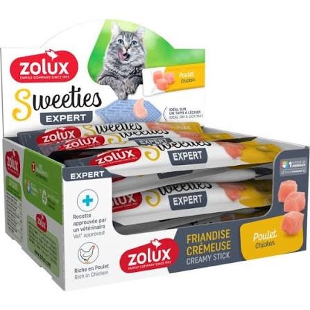 ZOLUX - Stick Cr�me au Poulet pour Chat